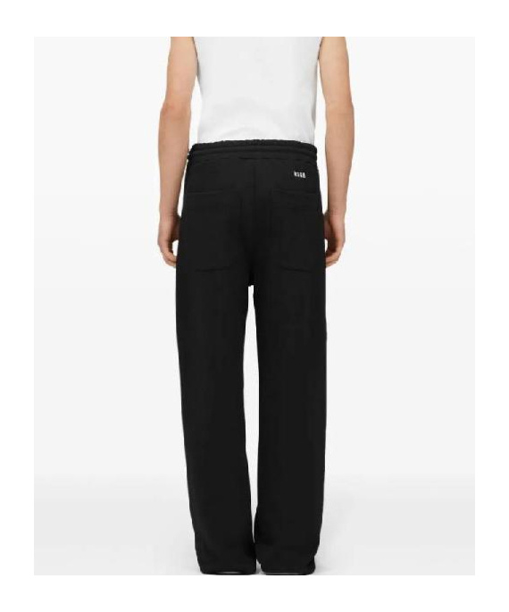 Msgm Jogginghose Mit Logo-patch In Black