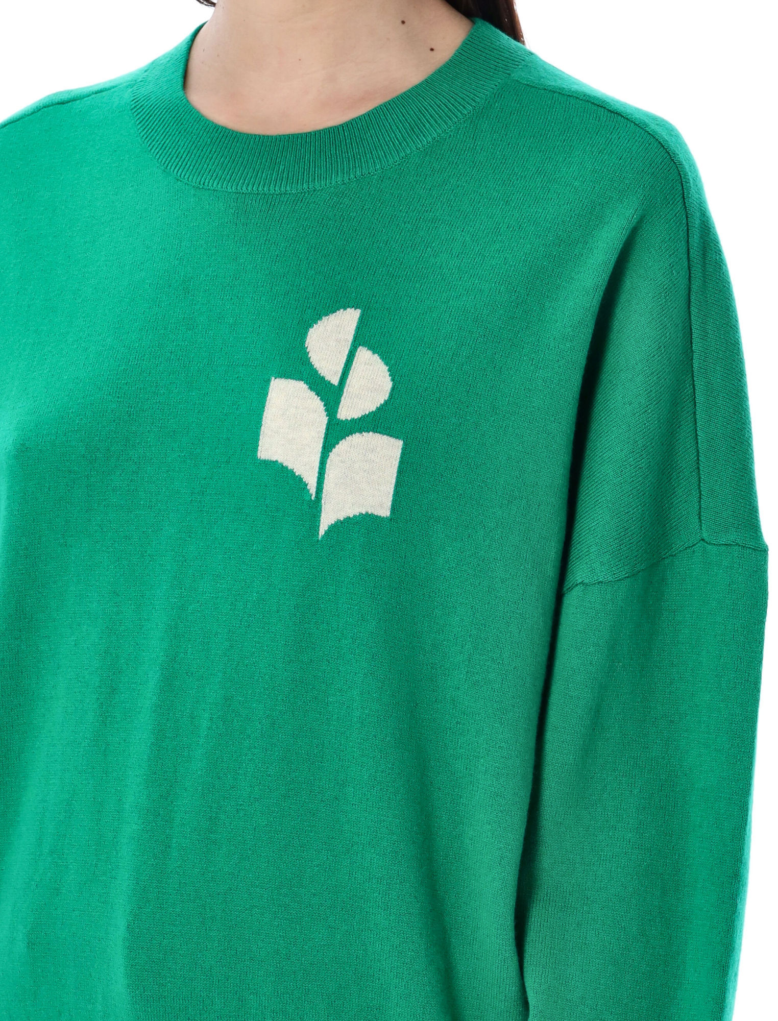 ISABEL MARANT ÉTOILE MARISANS LOGO-INTARSIA JUMPER