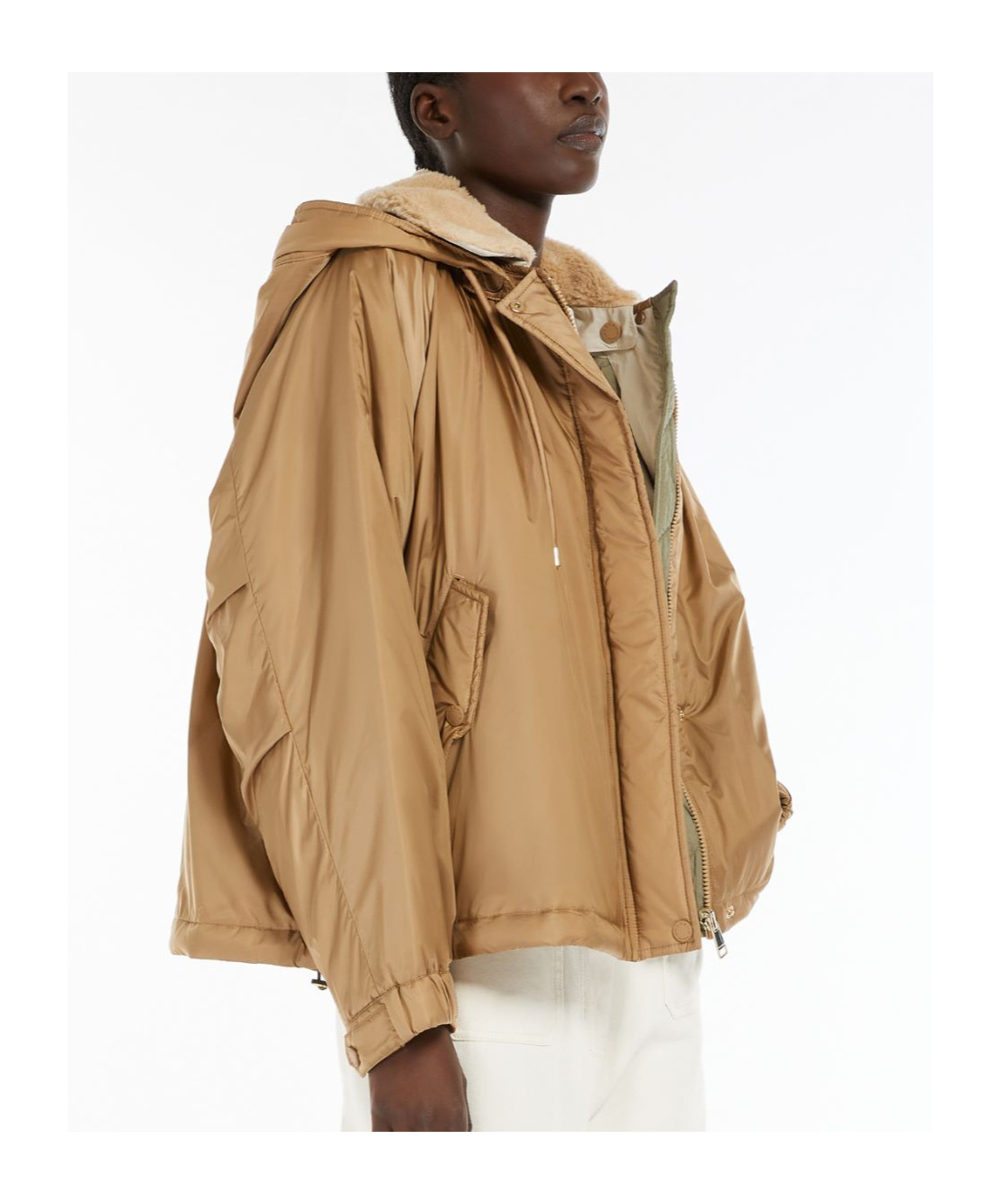 Weekend Max Mara Arles Jacket In Nude