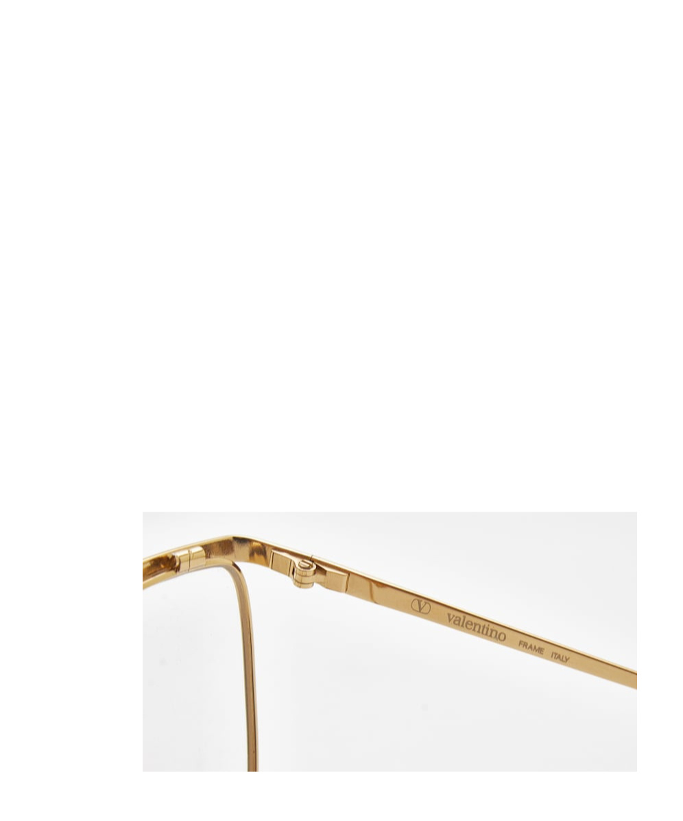 Valentino Full Frame Plain Mirror In Gold