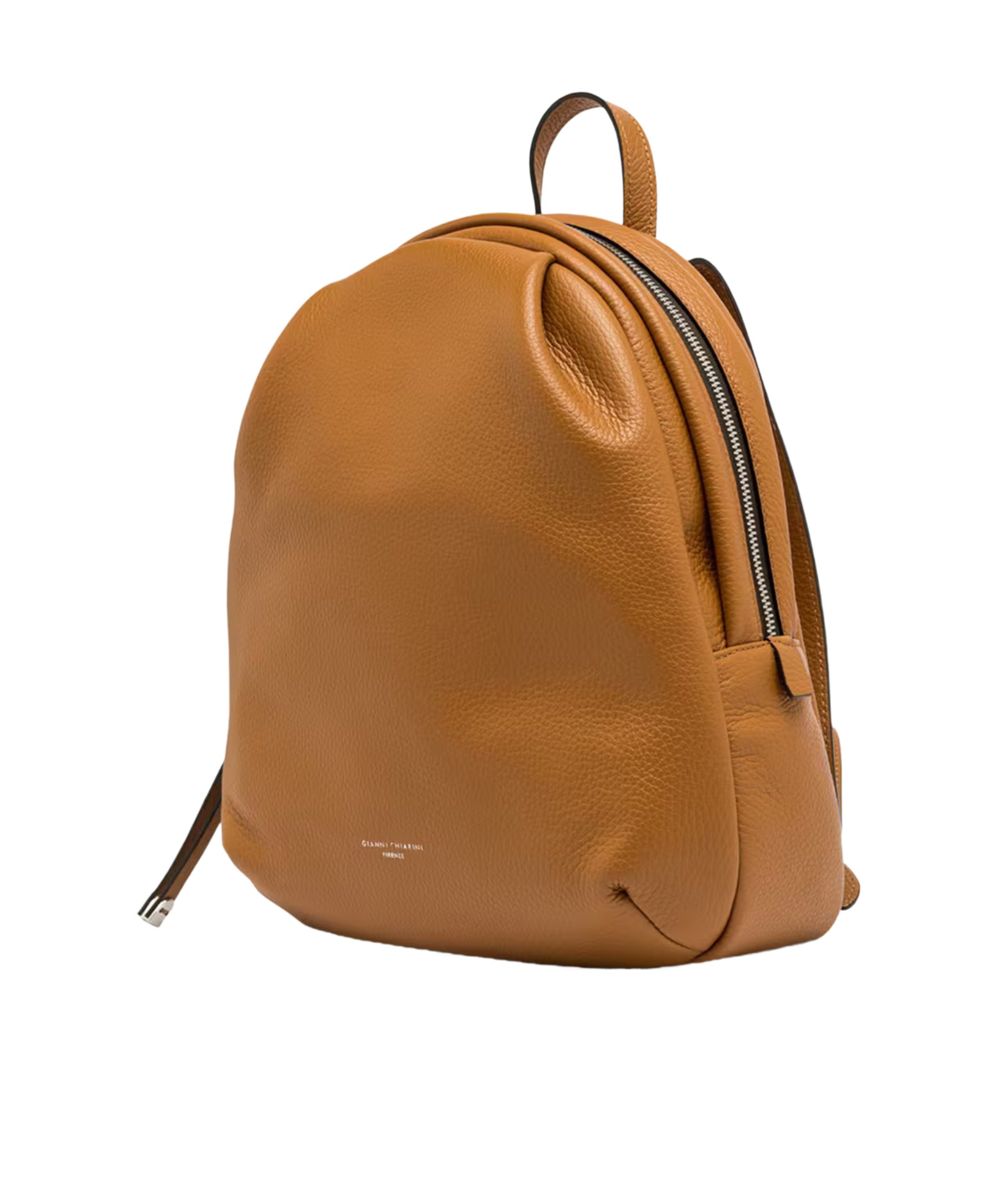 Gianni Chiarini Emanuela Backpack With Adjustable Straps And Top Handle In White