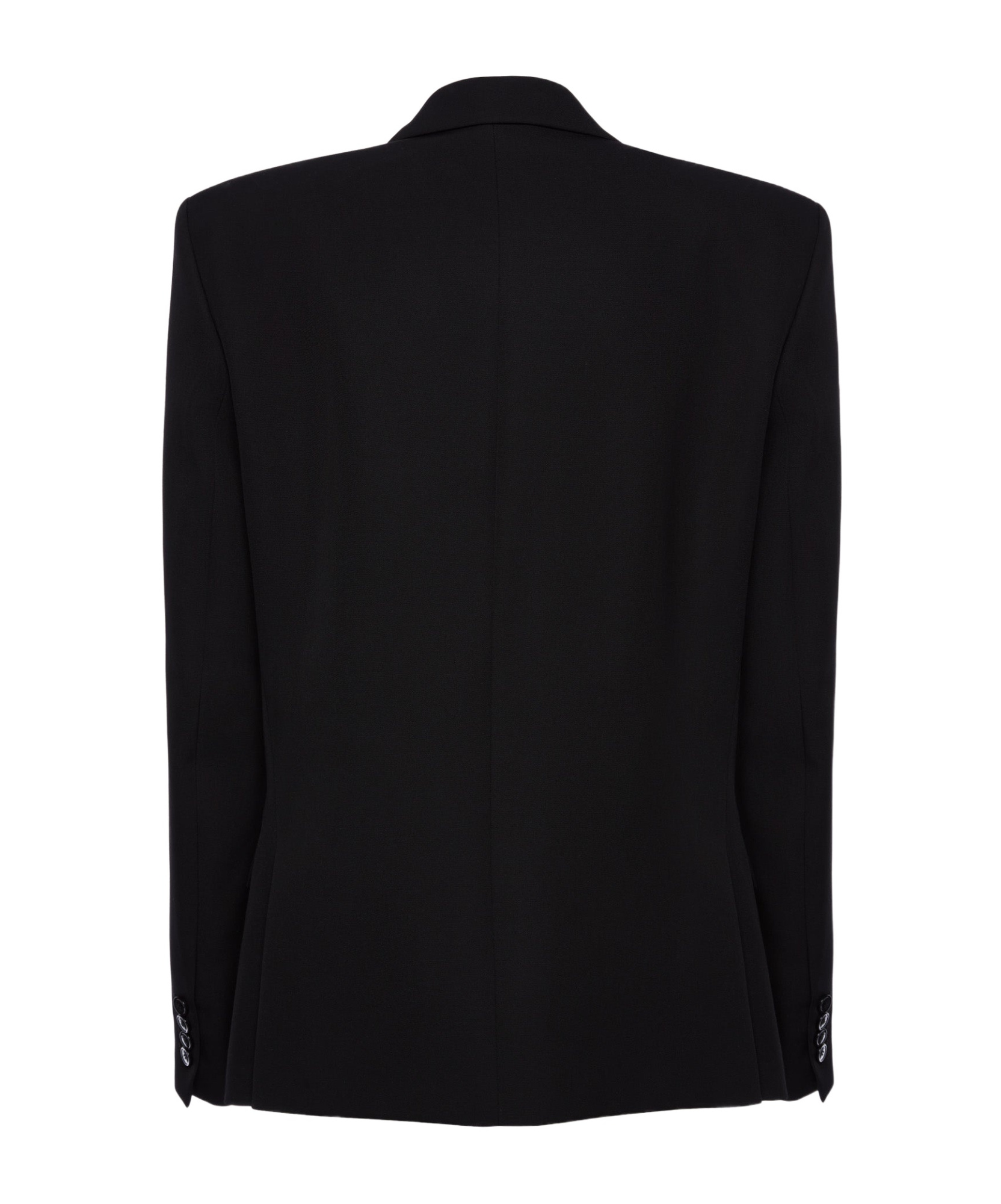 Magda Butrym Long-sleeved Suit Coat In Black