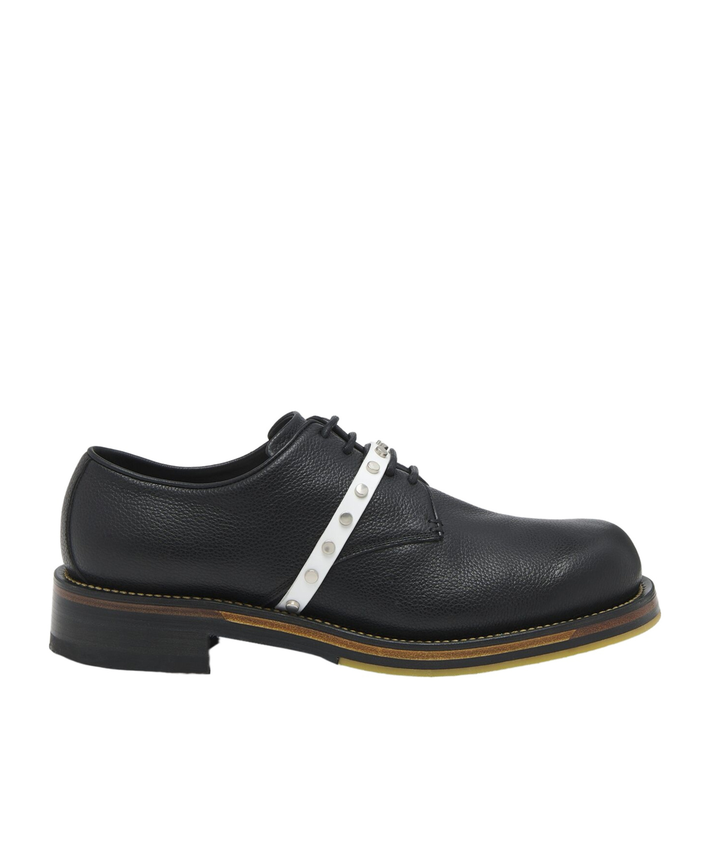 Alexander Mcqueen Men's Maker Shoe In Black/white