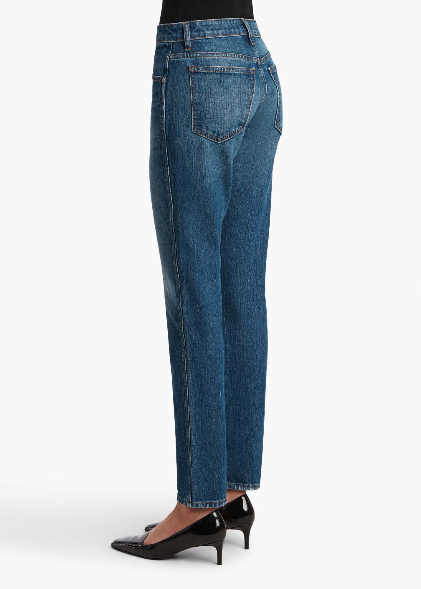 Khaite Belt Loop Denim Trousers