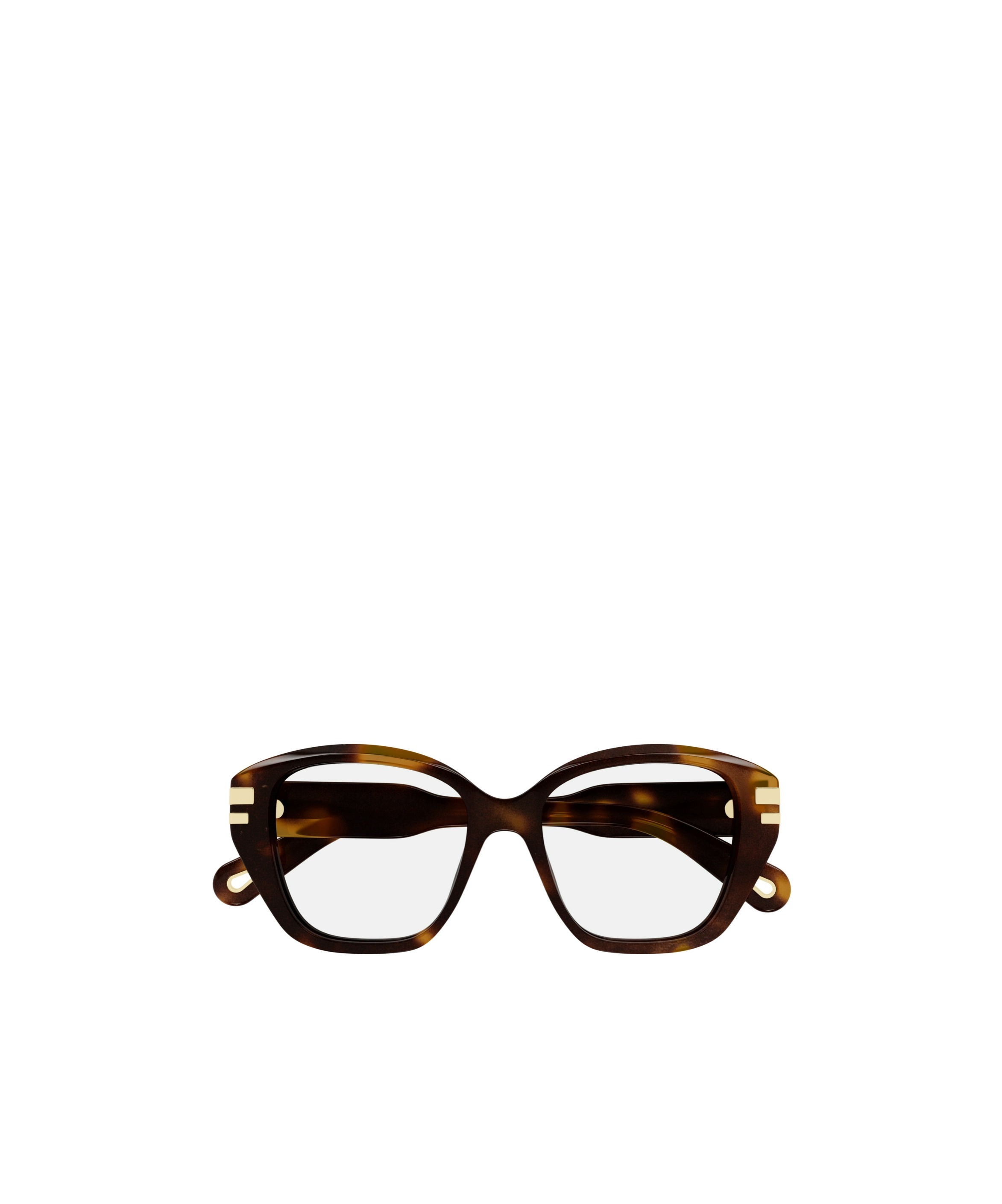 Chloé Eyewear Square Frame Glasses In Brown
