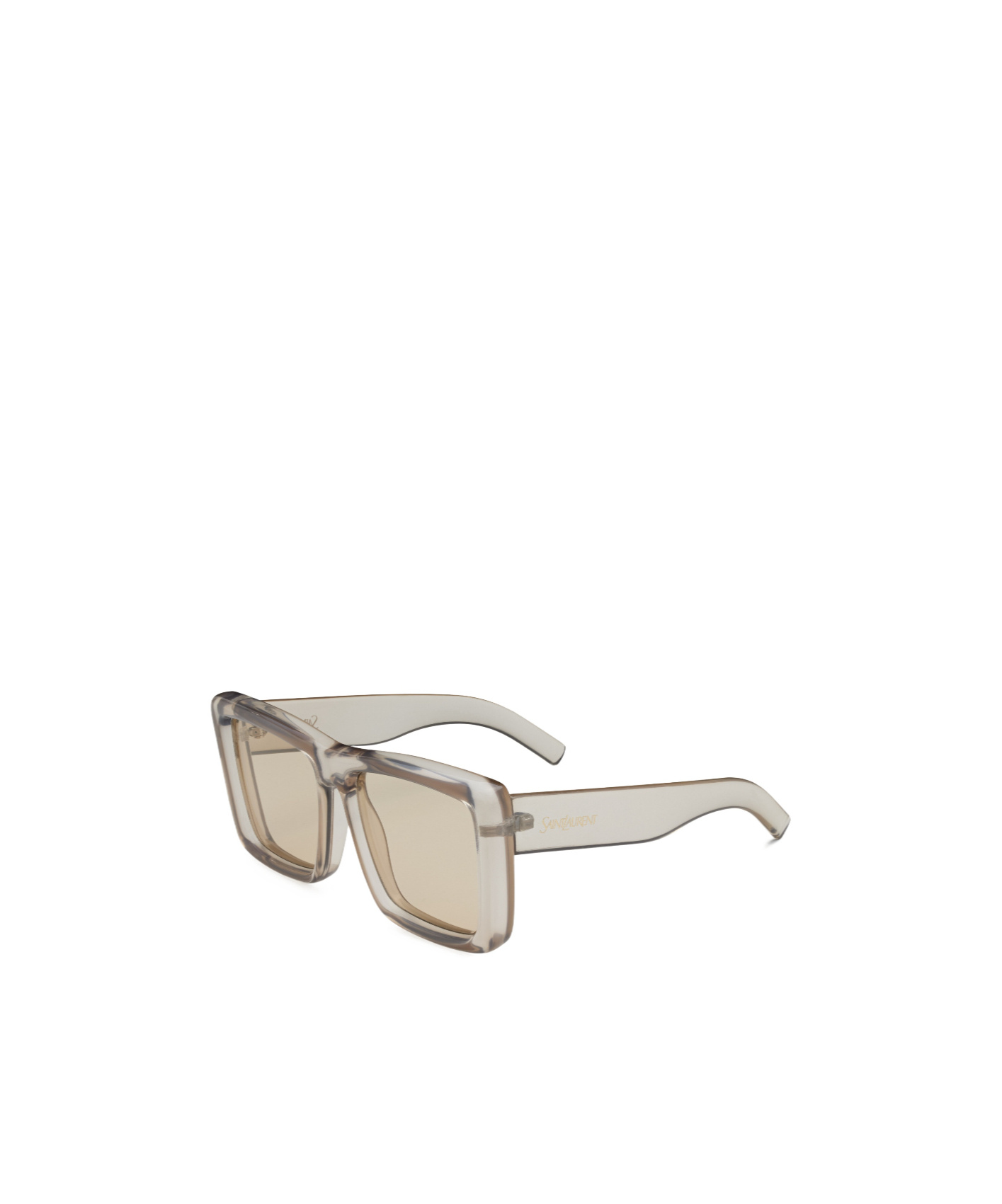 Saint Laurent Full Frame Sunglasses In Brown