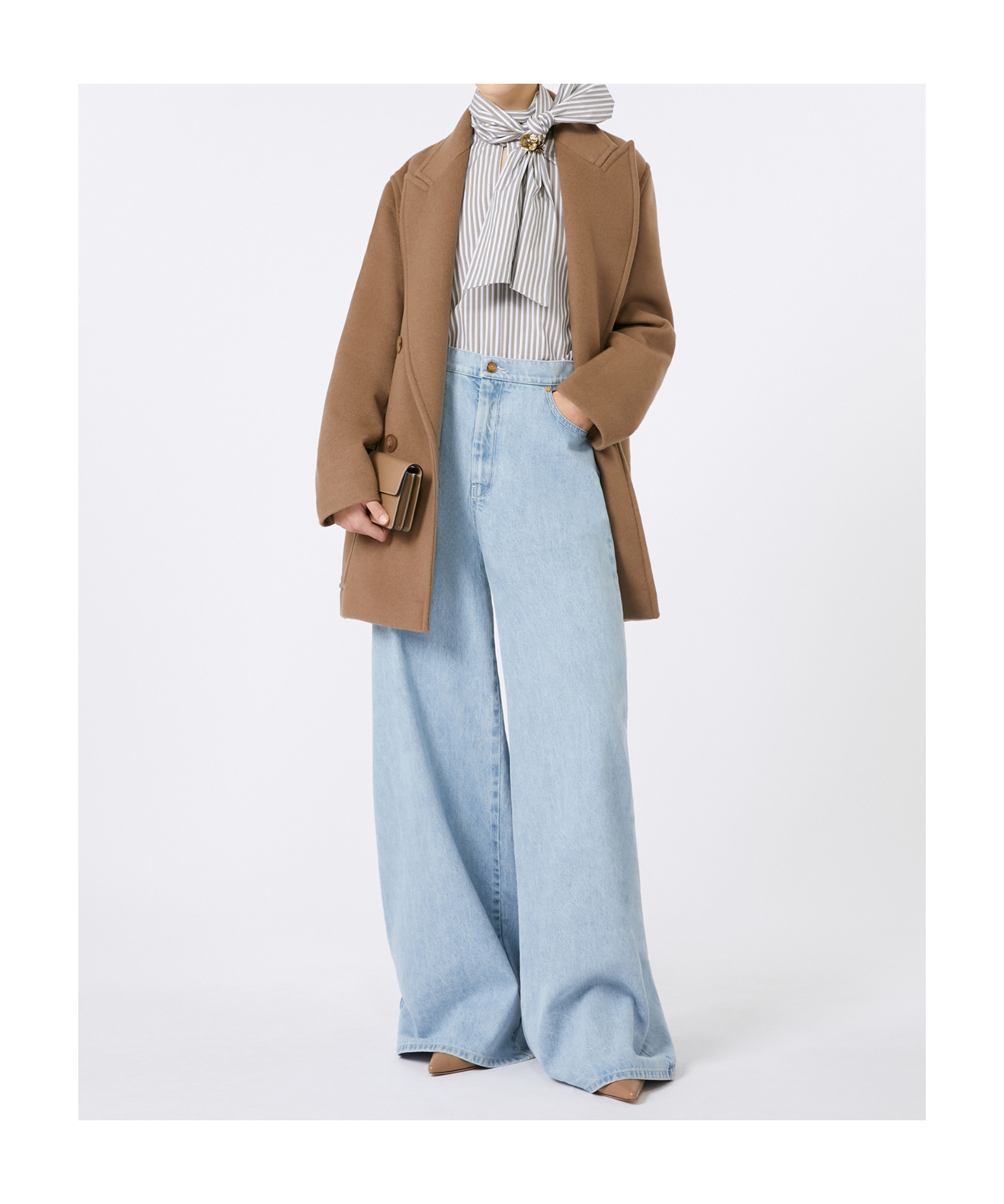 Max Mara Denim Affari Wide-leg Jeans