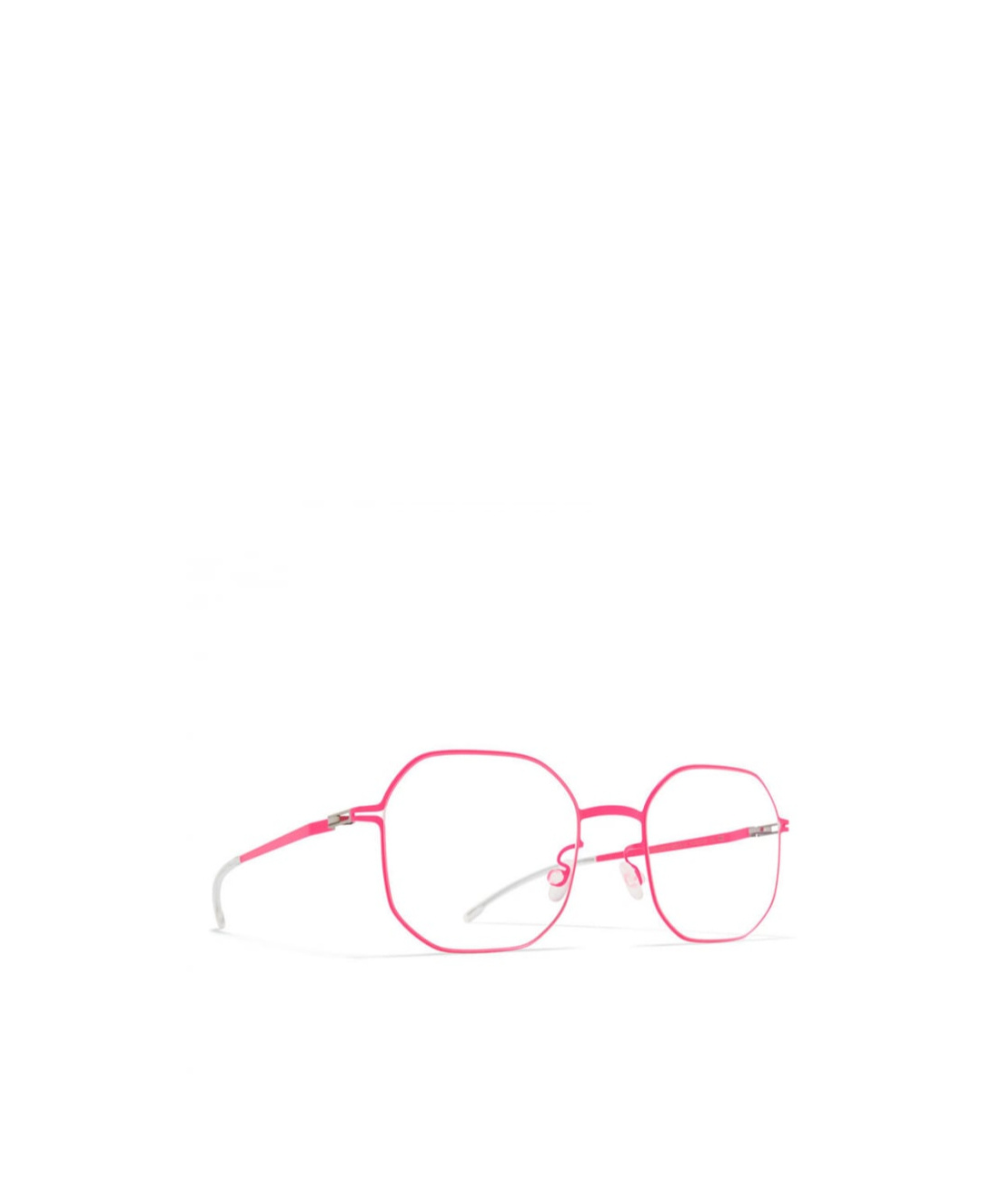 Mykita Logo Flat Mirror In Pink