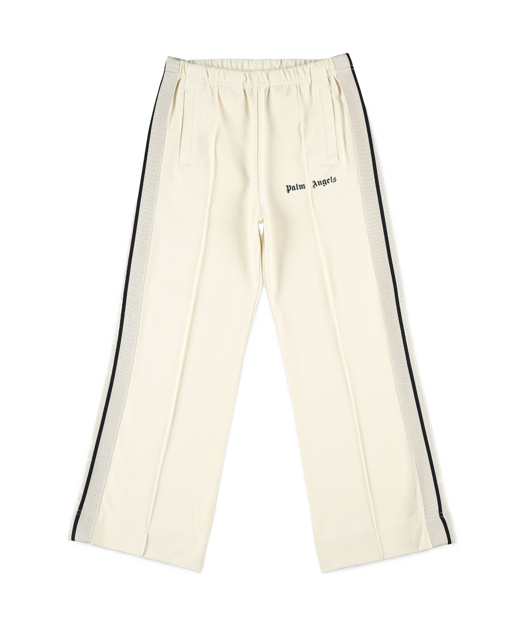 Palm Angels Logo-print Track Trousers In White