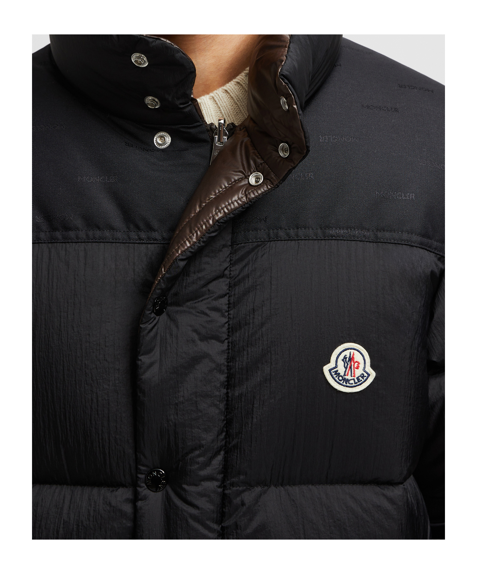 Moncler Verone Reversible Jacket In Black