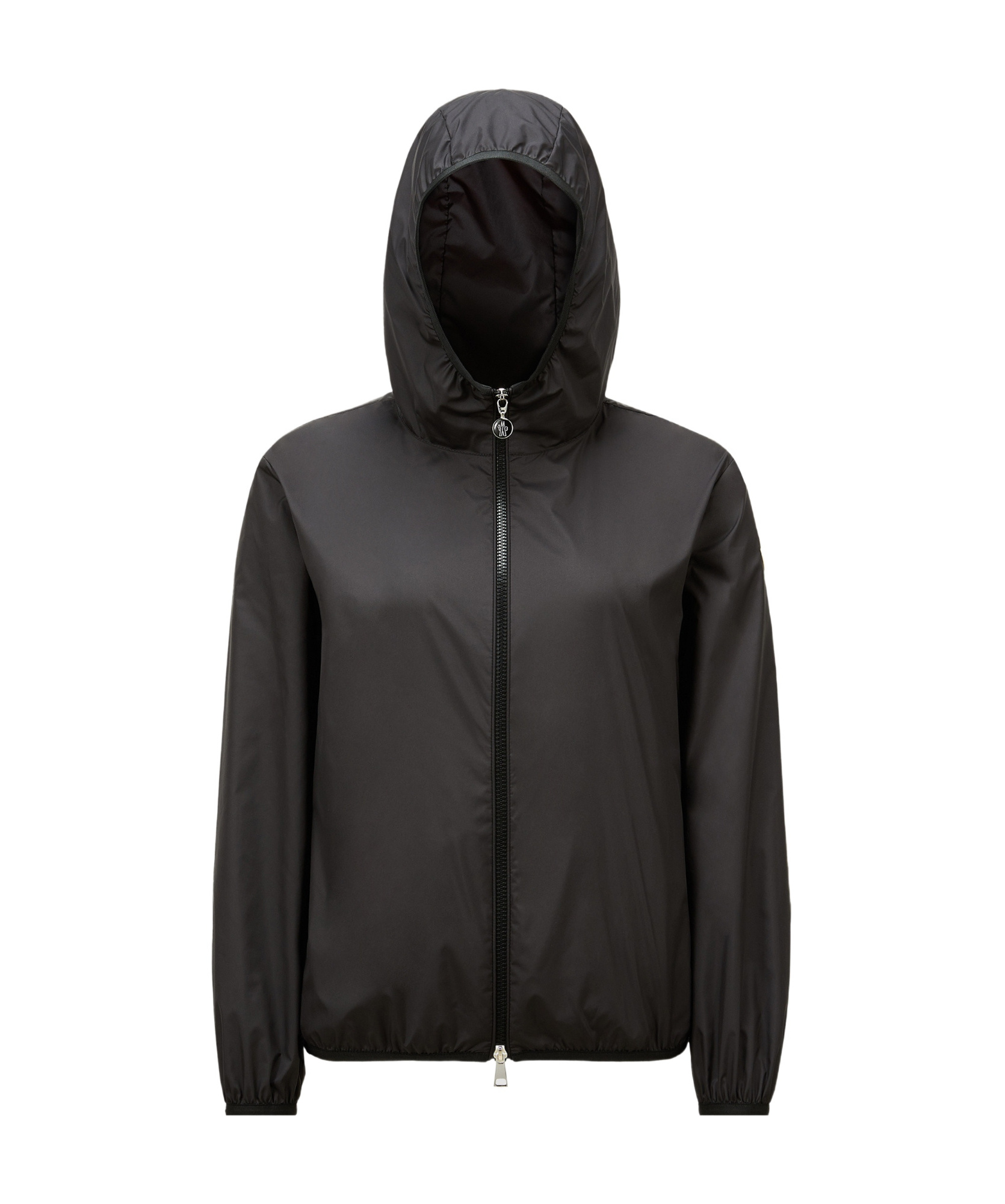 Shop Moncler Fegeo Hooded Windbreaker In Black