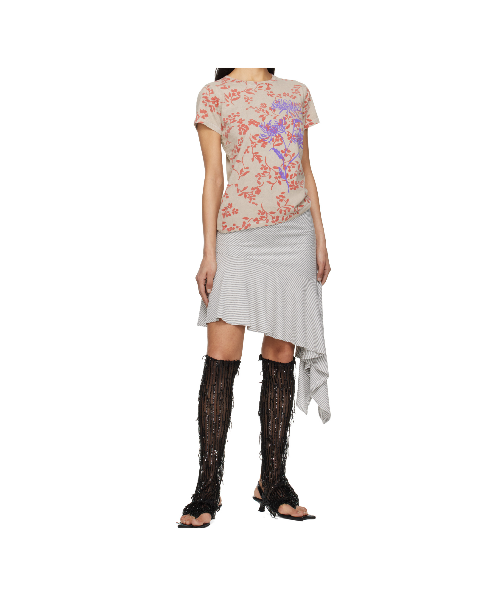 Edward Cuming I Fell In The Garden T-shirt In Brown