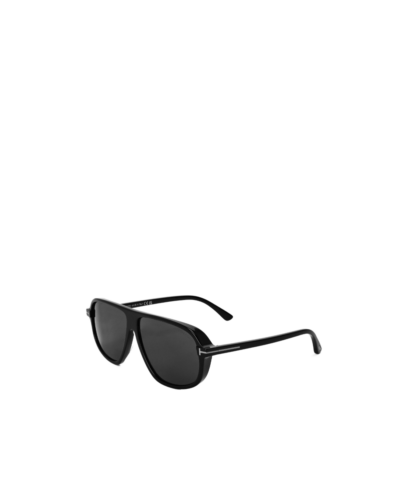 Tom Ford Pilot Double-frame Sunglasses In Black