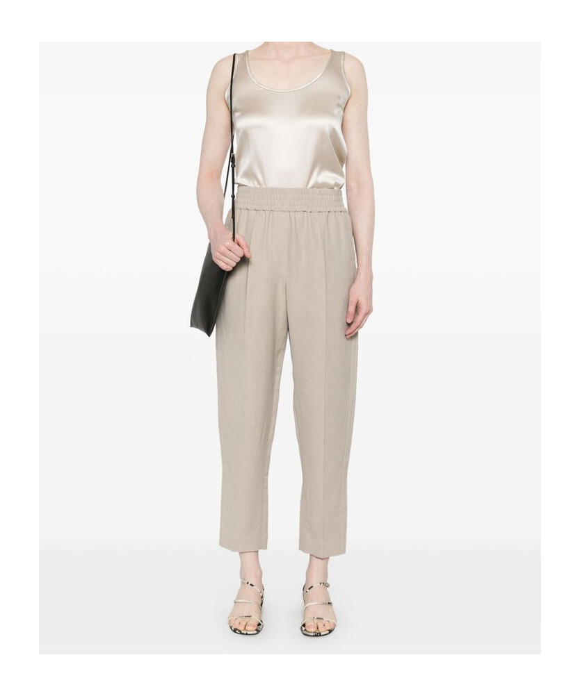 Brunello Cucinelli Monili Chain-detail Tank Top In White