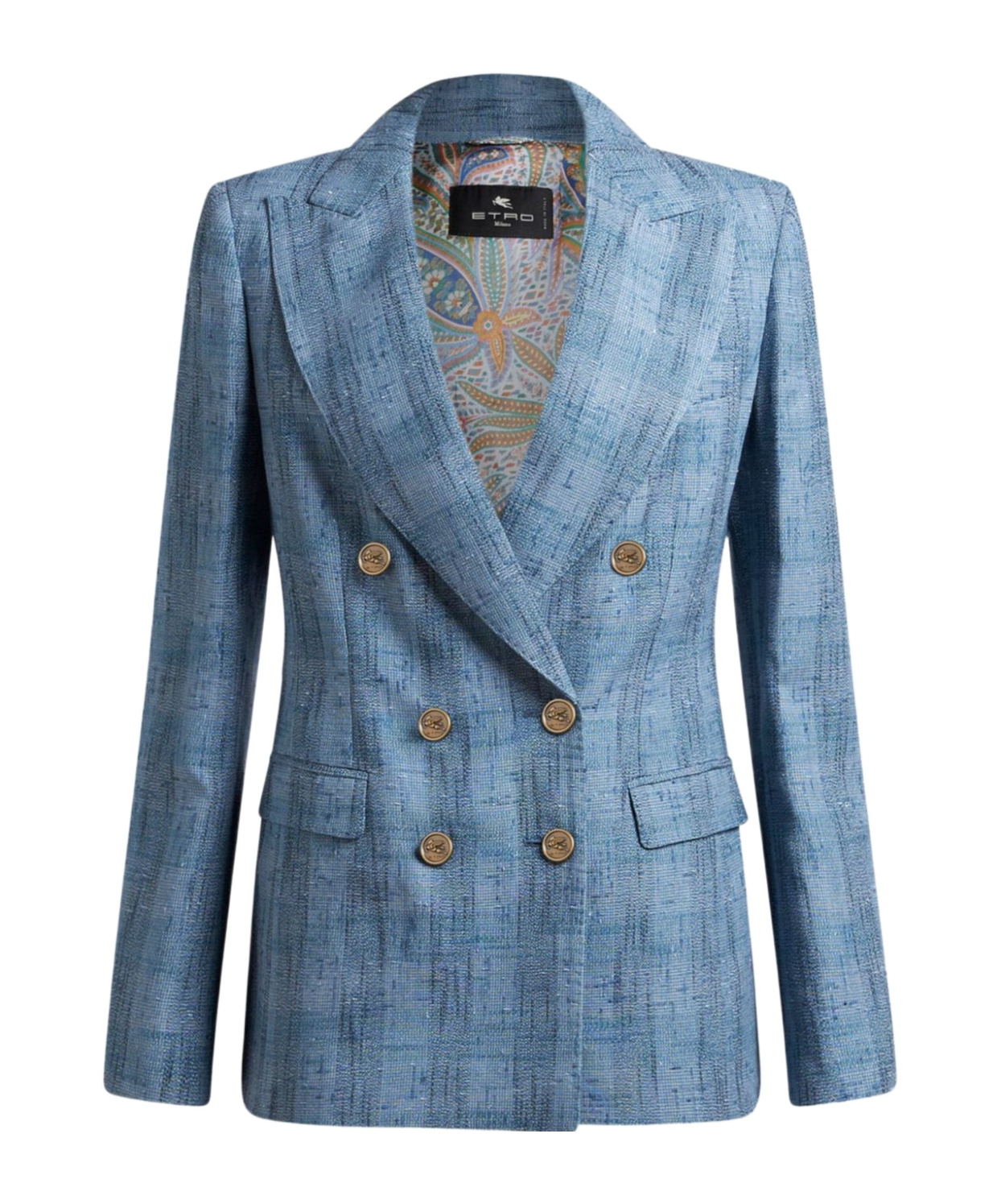 Etro Jacket In Blue