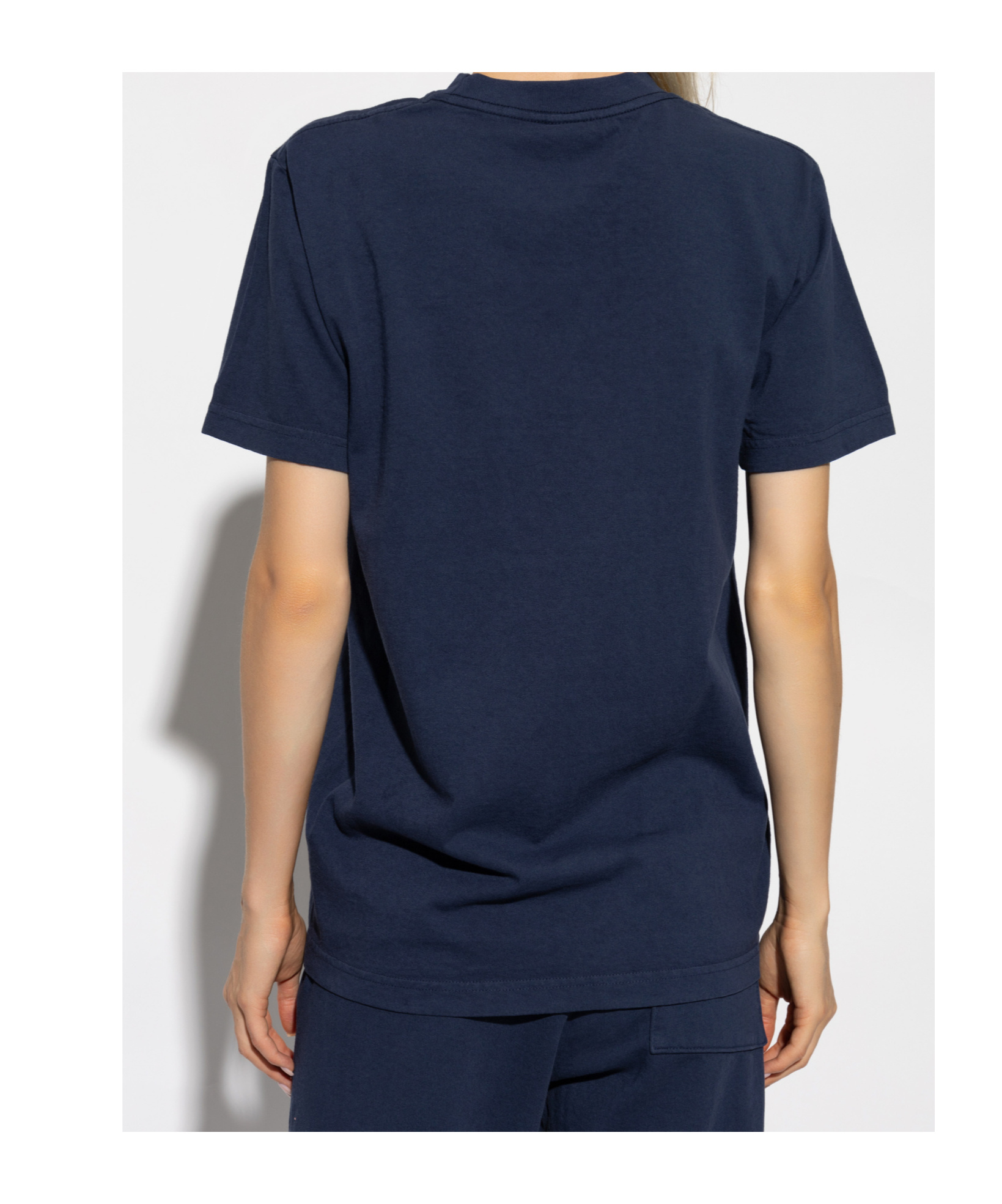Shop Sporty And Rich Cotton T-shirt In Blue