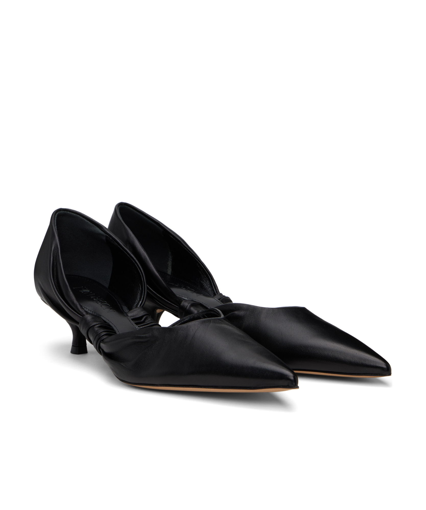Jw Anderson Pointed High Heels In Black