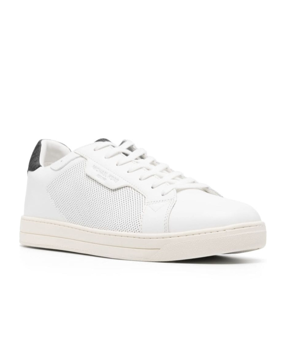 Michael Kors Keating Perforated-panel Sneakers In Multi