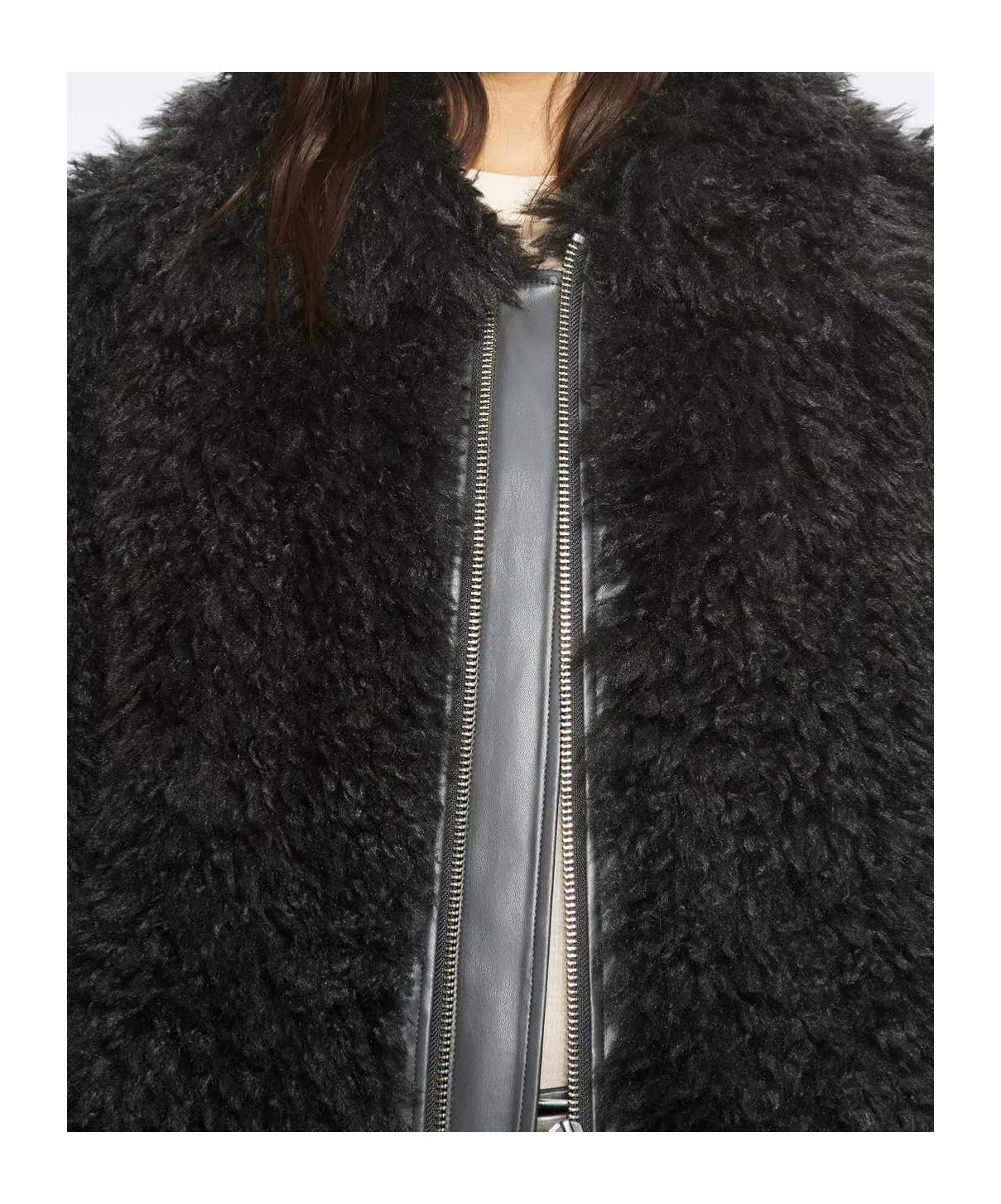 Stand Studio Zaylee Zip-up Blazer In Black