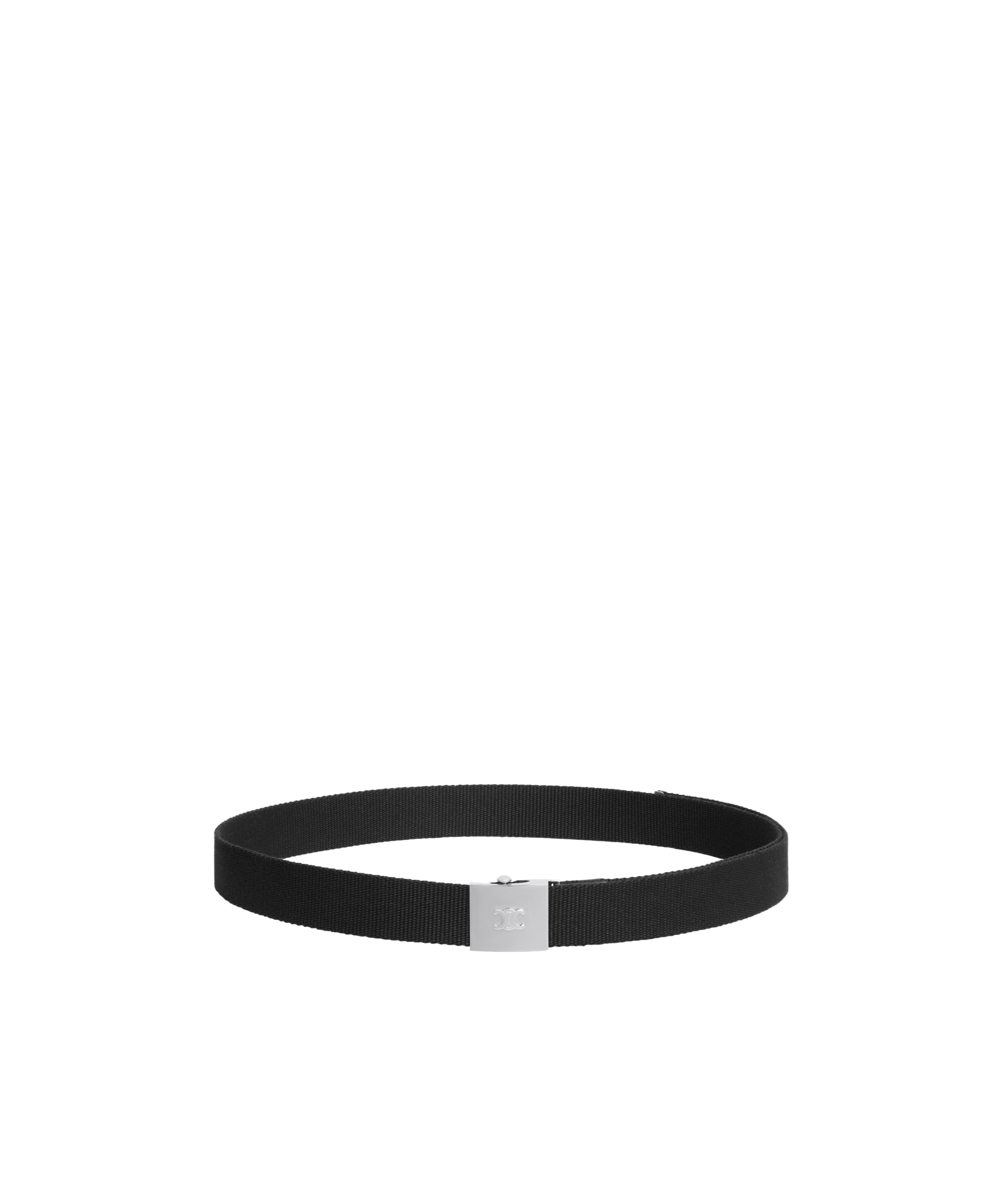 Celine Large Skater Belt In Black