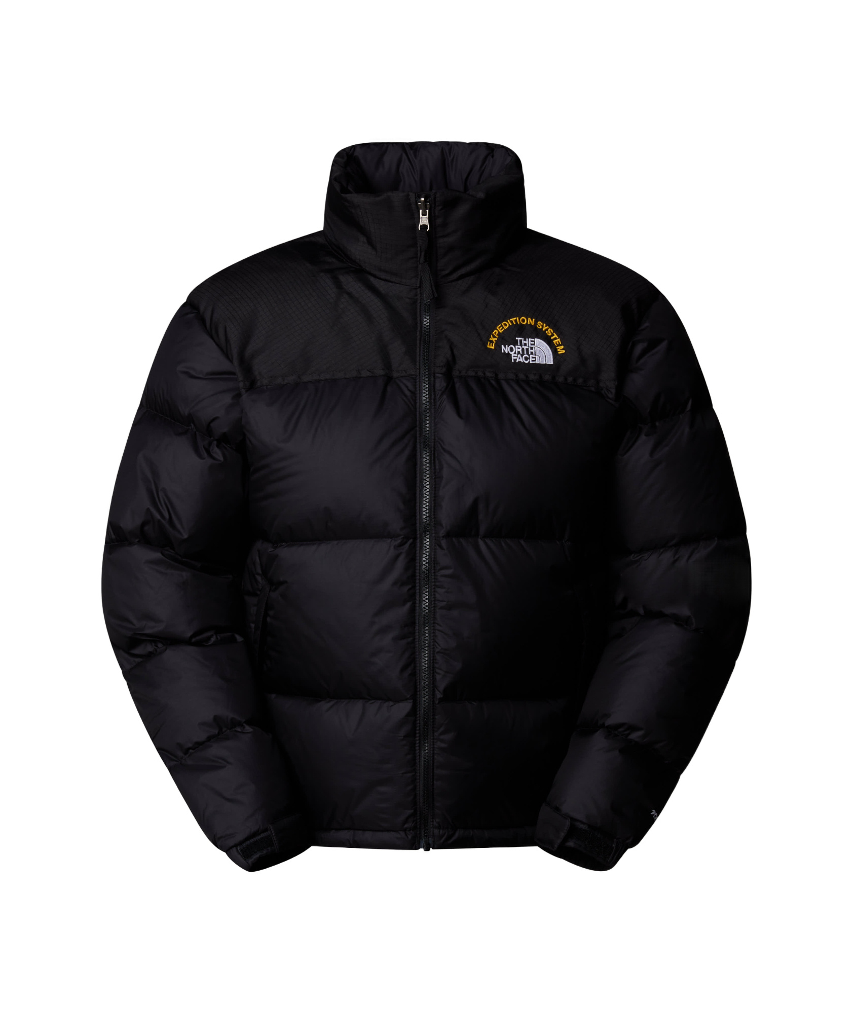 The North Face Logo-print Padded Jacket In Black