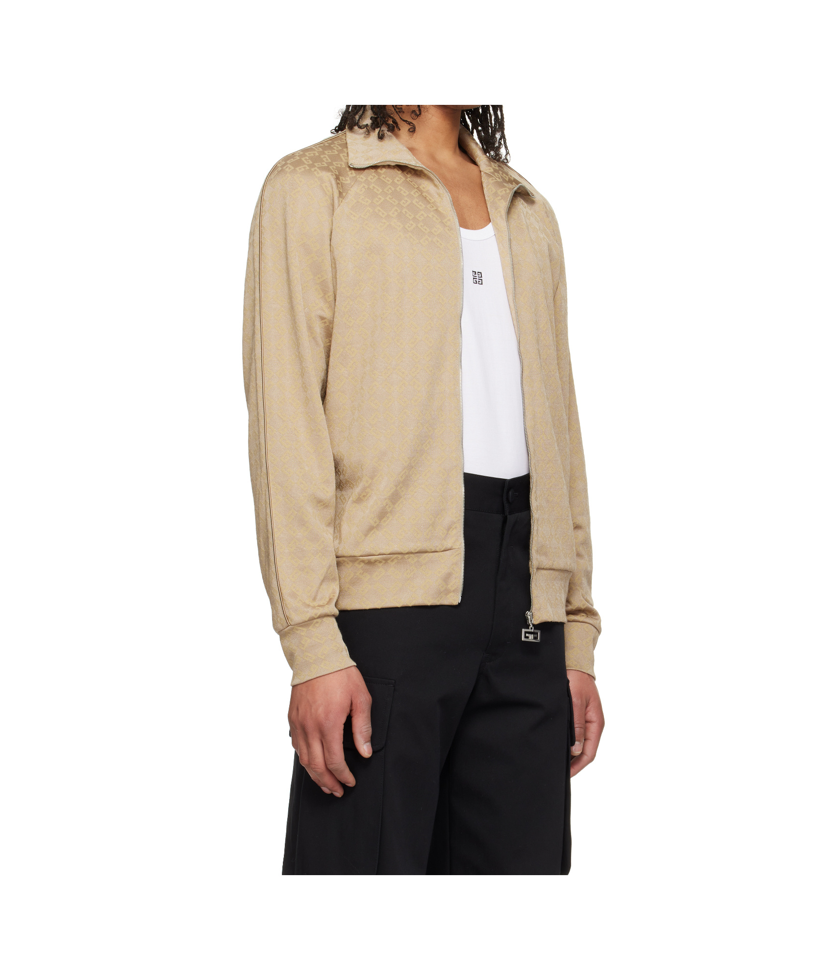Givenchy Long-sleeved Casual Jacket In Nude