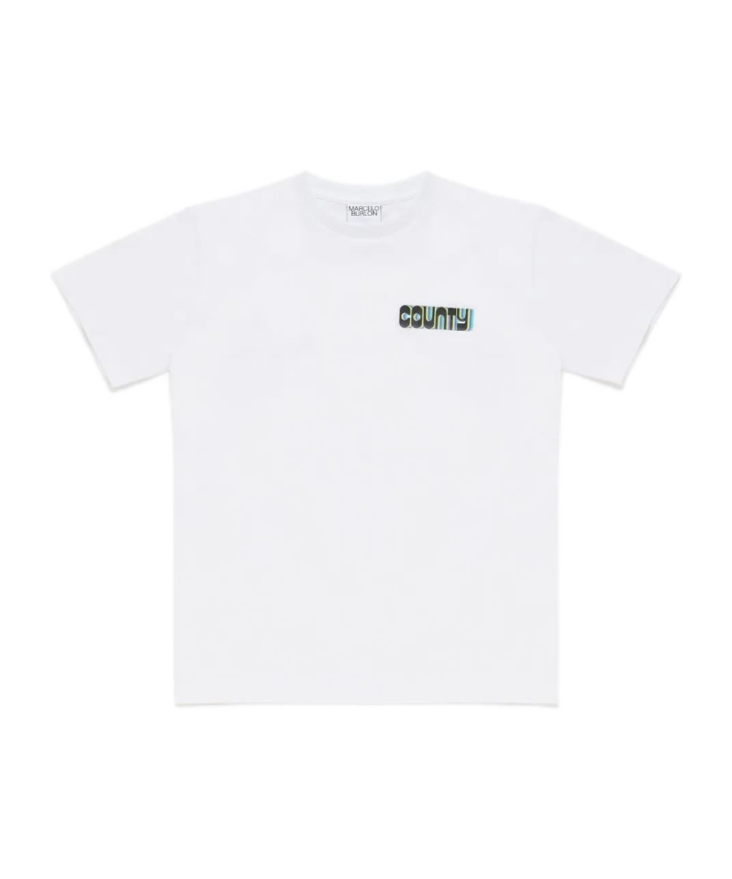 Marcelo Burlon County Of Milan Cross-print Cotton T-shirt In White