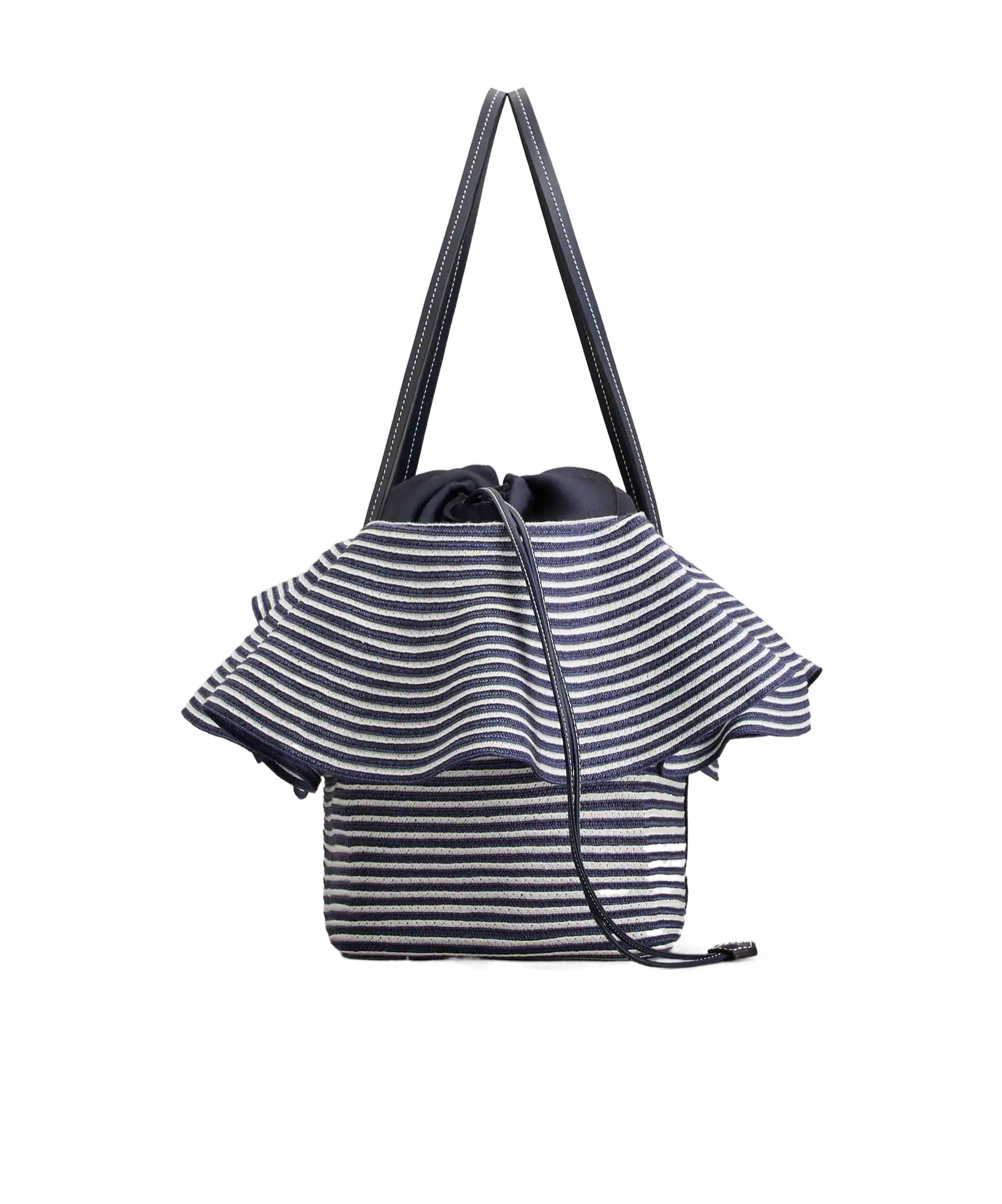 Roger Vivier Medium Shopping Bag In Raffia