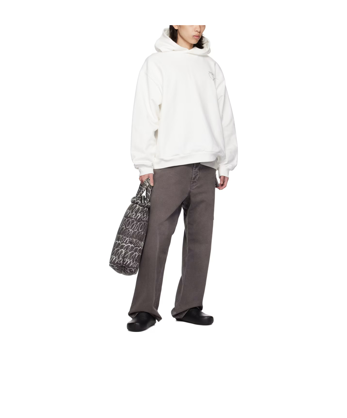 Marni Puff Tote Bag In Black