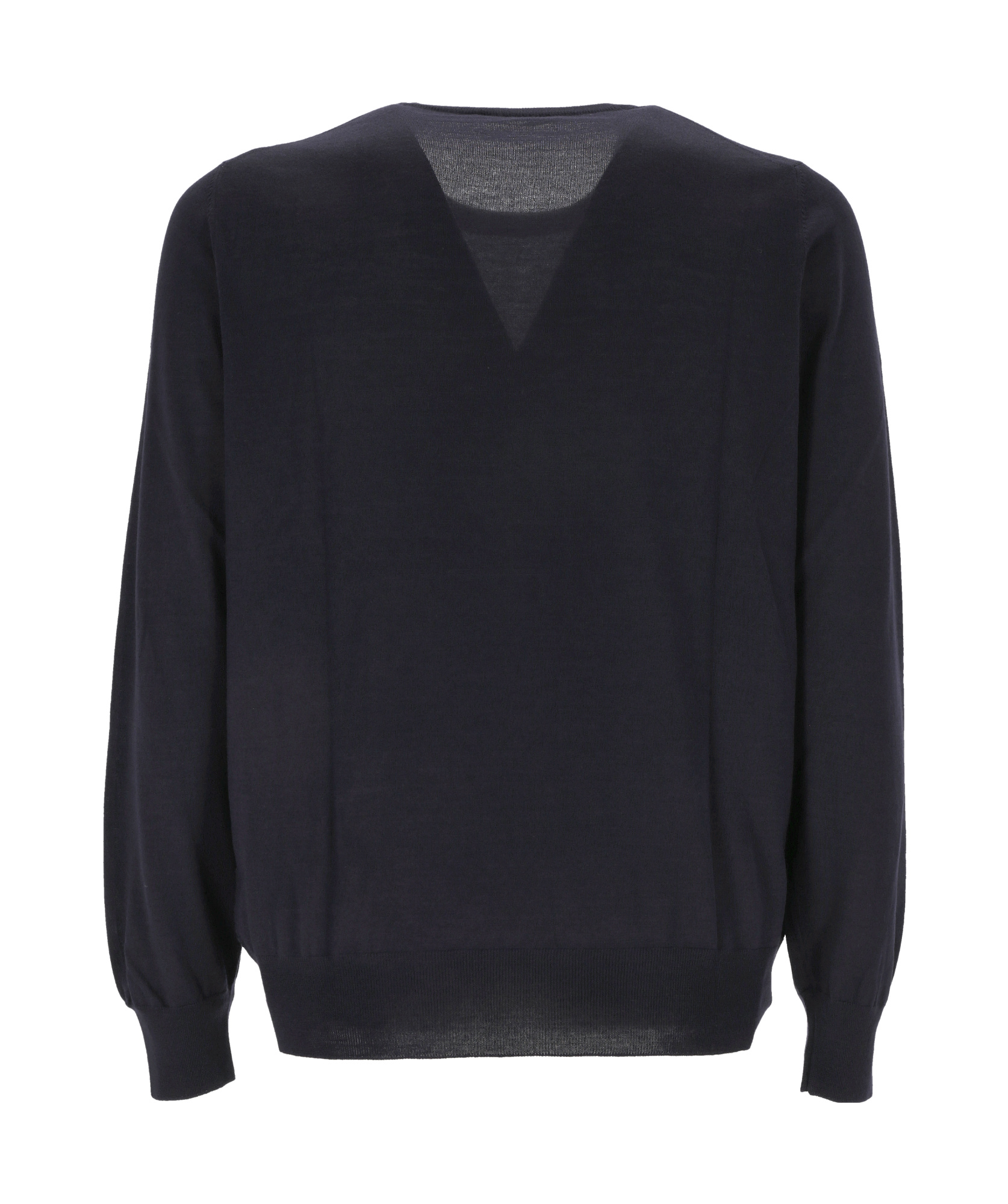 Gran Sasso Cashmere-silk Sweater In Black