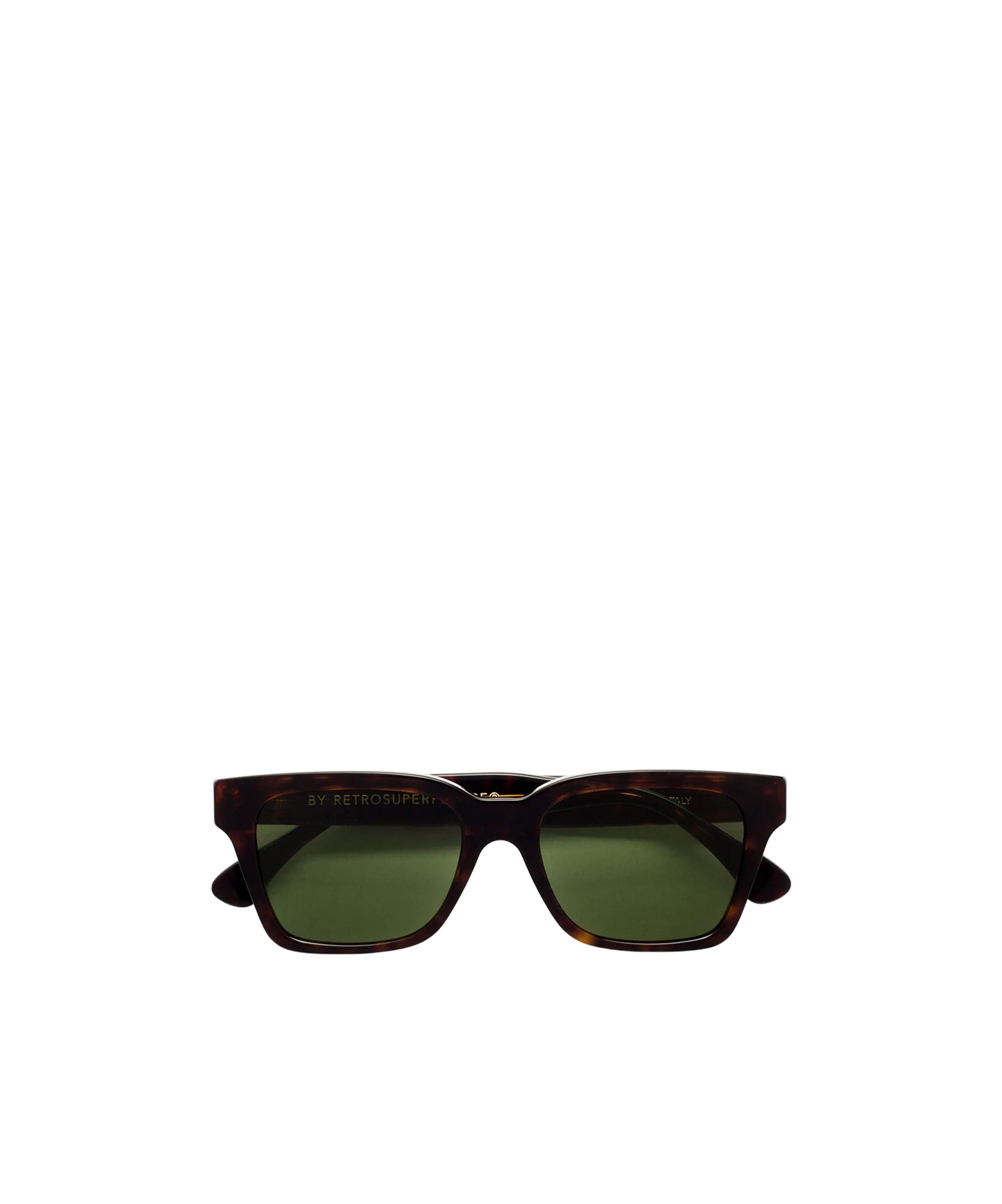 Retrosuperfuture Geometric Frame Sunglasses In Green