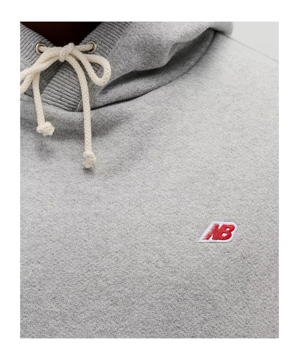 New Balance Made In Usa Core Hoodie In Gray