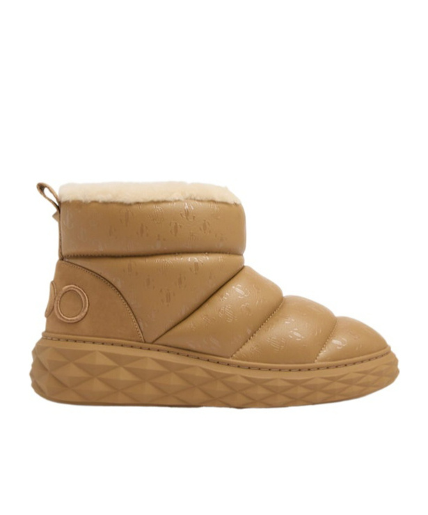 Jimmy Choo Quilted Design Short Boots