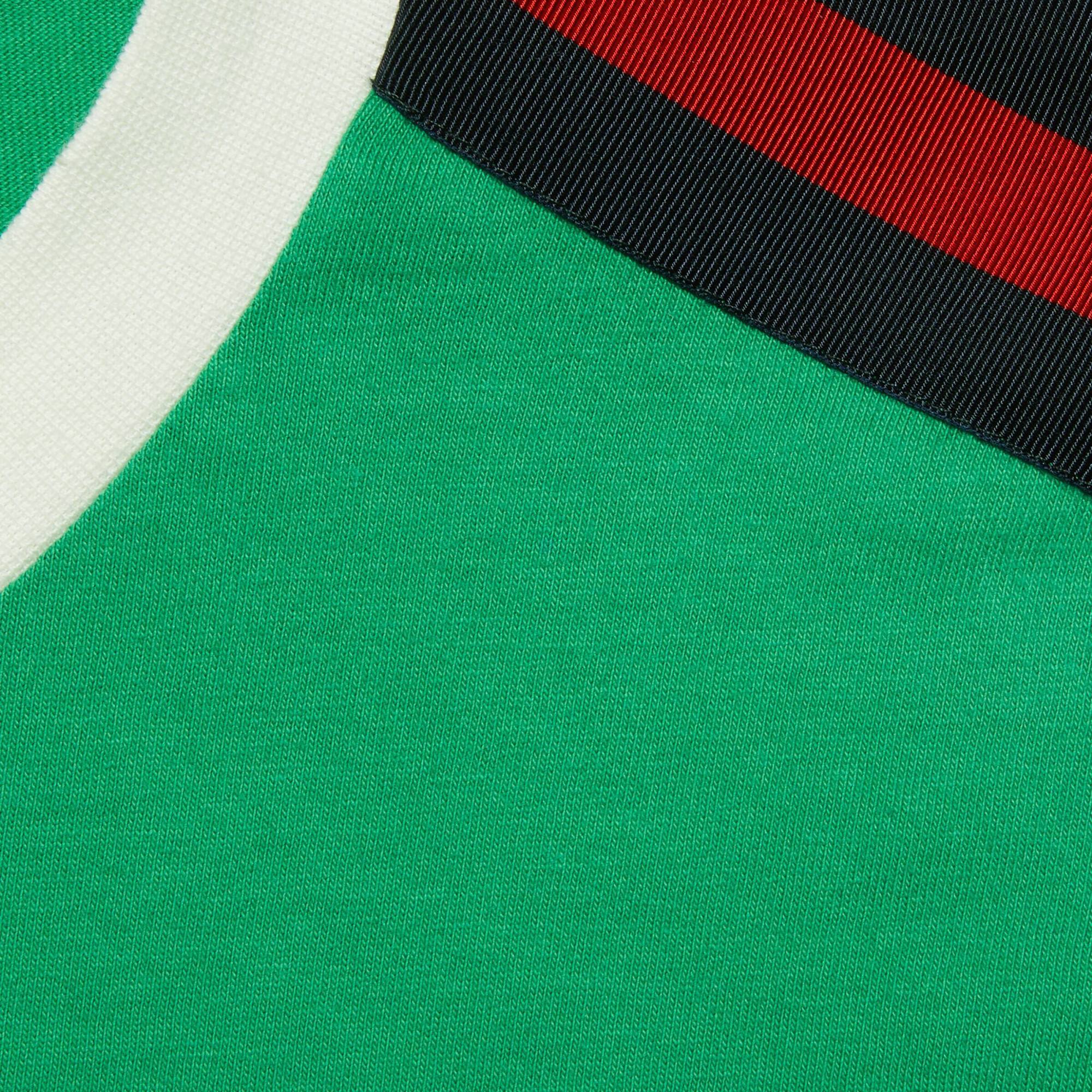 Gucci X Adidas T-shirt Dress In Green