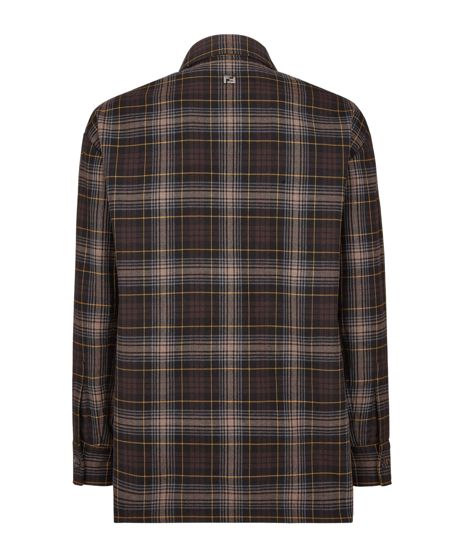 Fendi Single-breasted Go-to Jacket In Black