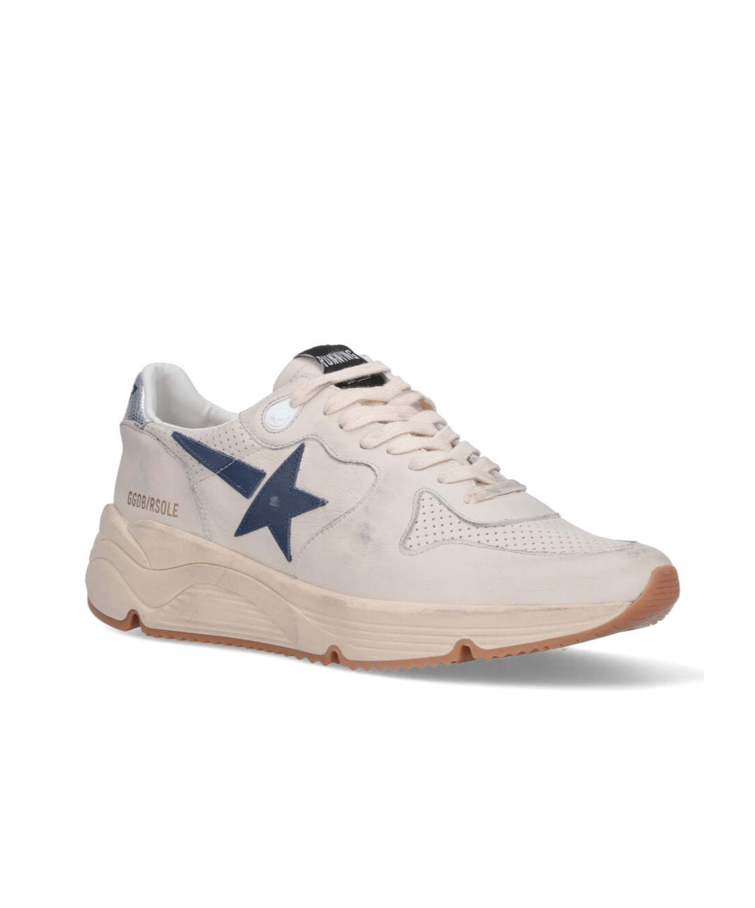 Golden Goose Running Sole Sneakers In White