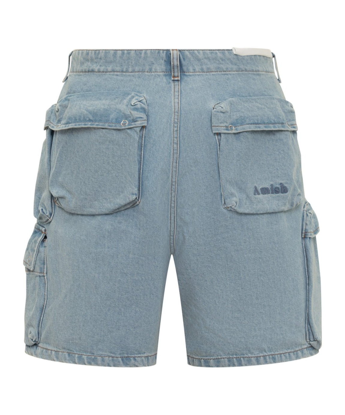 Amish Bermuda Cargo Shorts In Gray