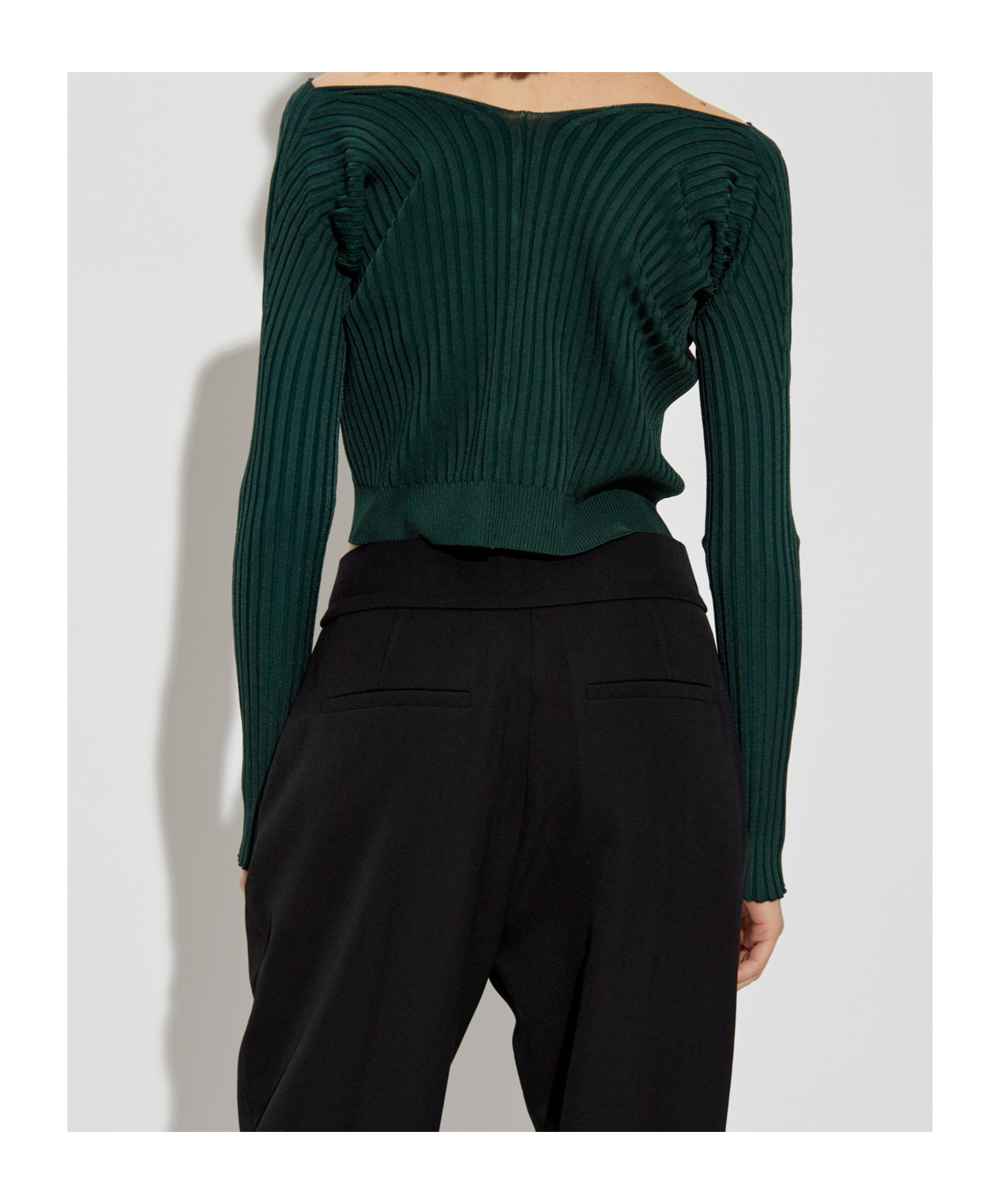 Jacquemus Logo-plaque Logo-plaque Cardigan In Black