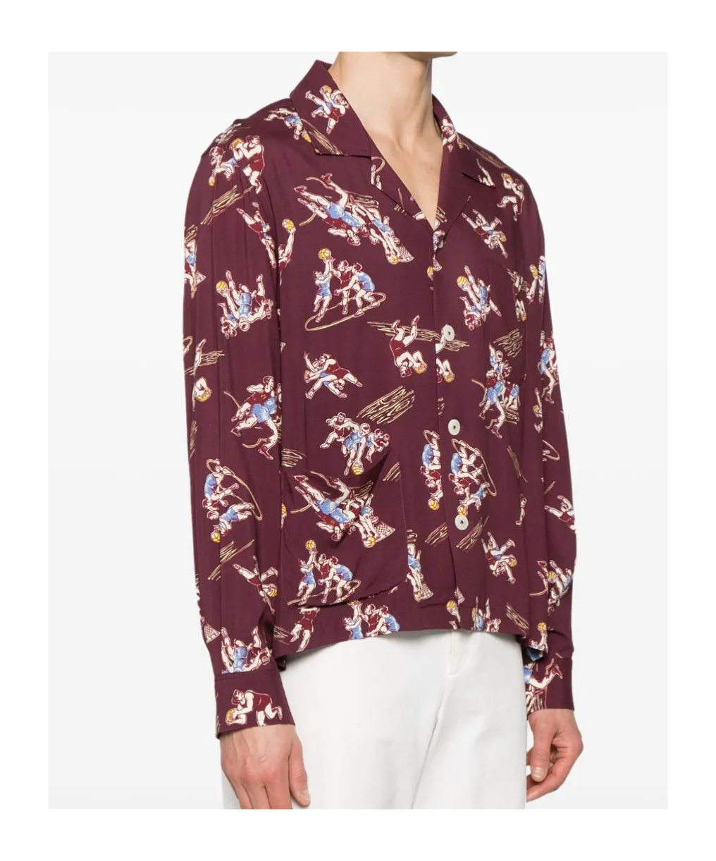 Bode Layup Shirt In Red