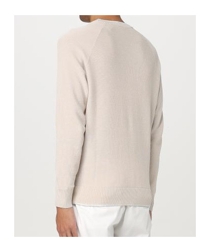 Eleventy Long Sleeve Sweater In Neutral