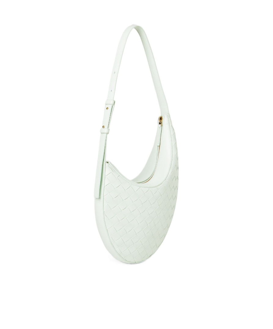Bottega Veneta Small Drop Shoulder Bag In White