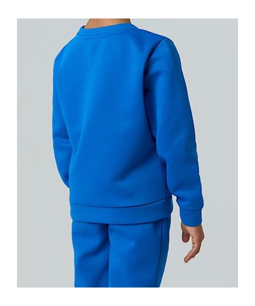 The North Face Hero Blue Brand-print Straight-leg Woven Tracksuit 2-7 In Blue