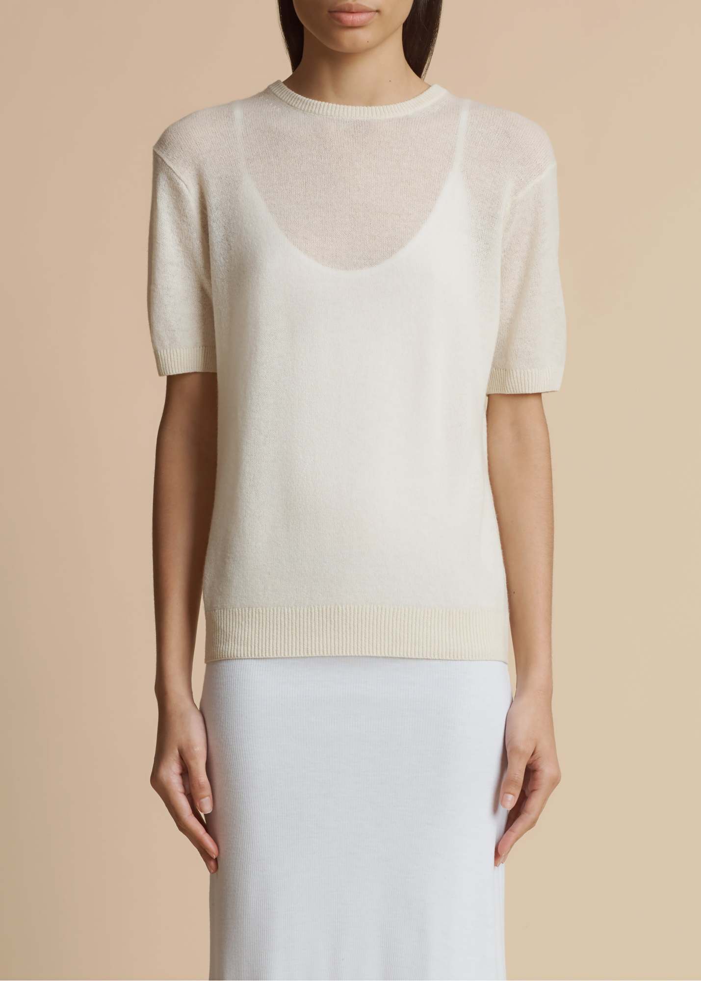 Shop Khaite Pierre Jumper In White