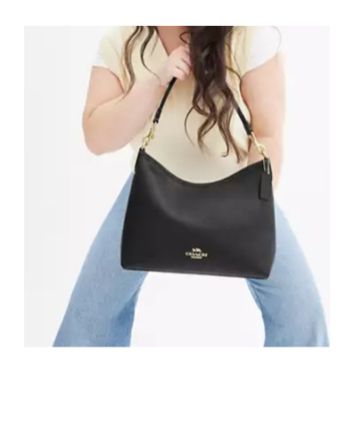 Coach Laurel Shoulder Bag In Black
