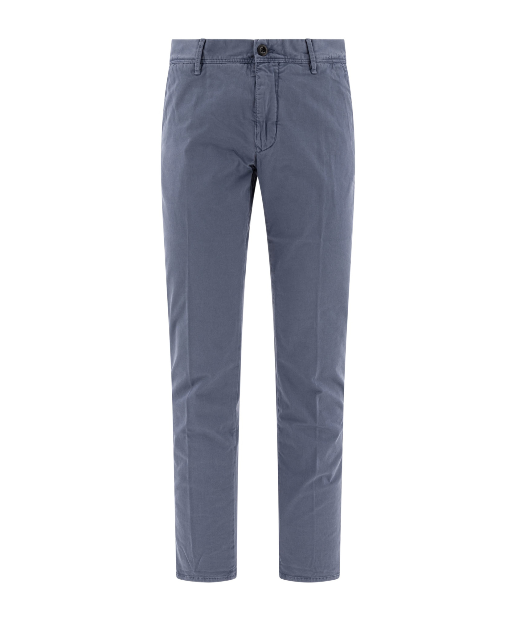 Incotex Button-fly Trousers In Gray