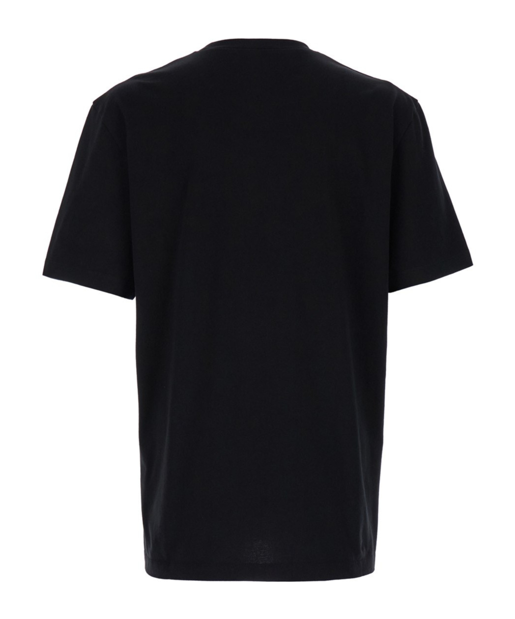 Dsquared2 Black Cotton Regular Fit T-shirt With Bear Print In Black