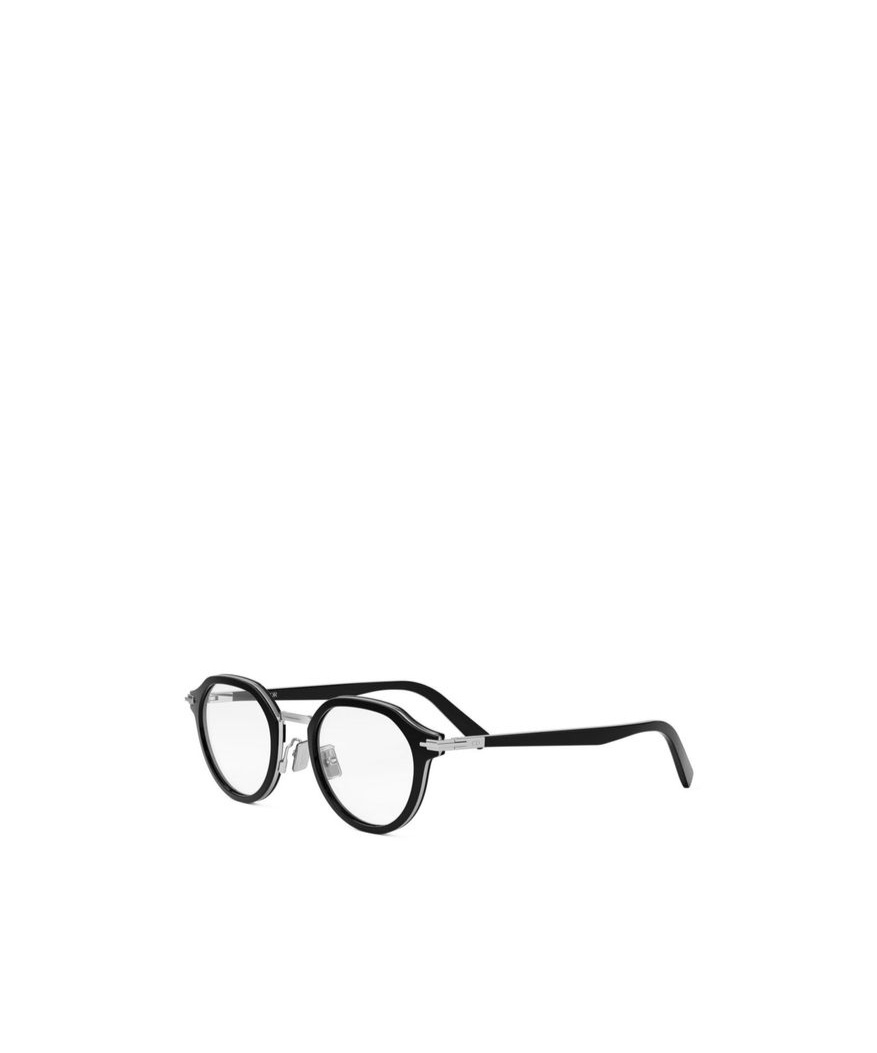 Dior Eyewear Round Frame Glasses In Black