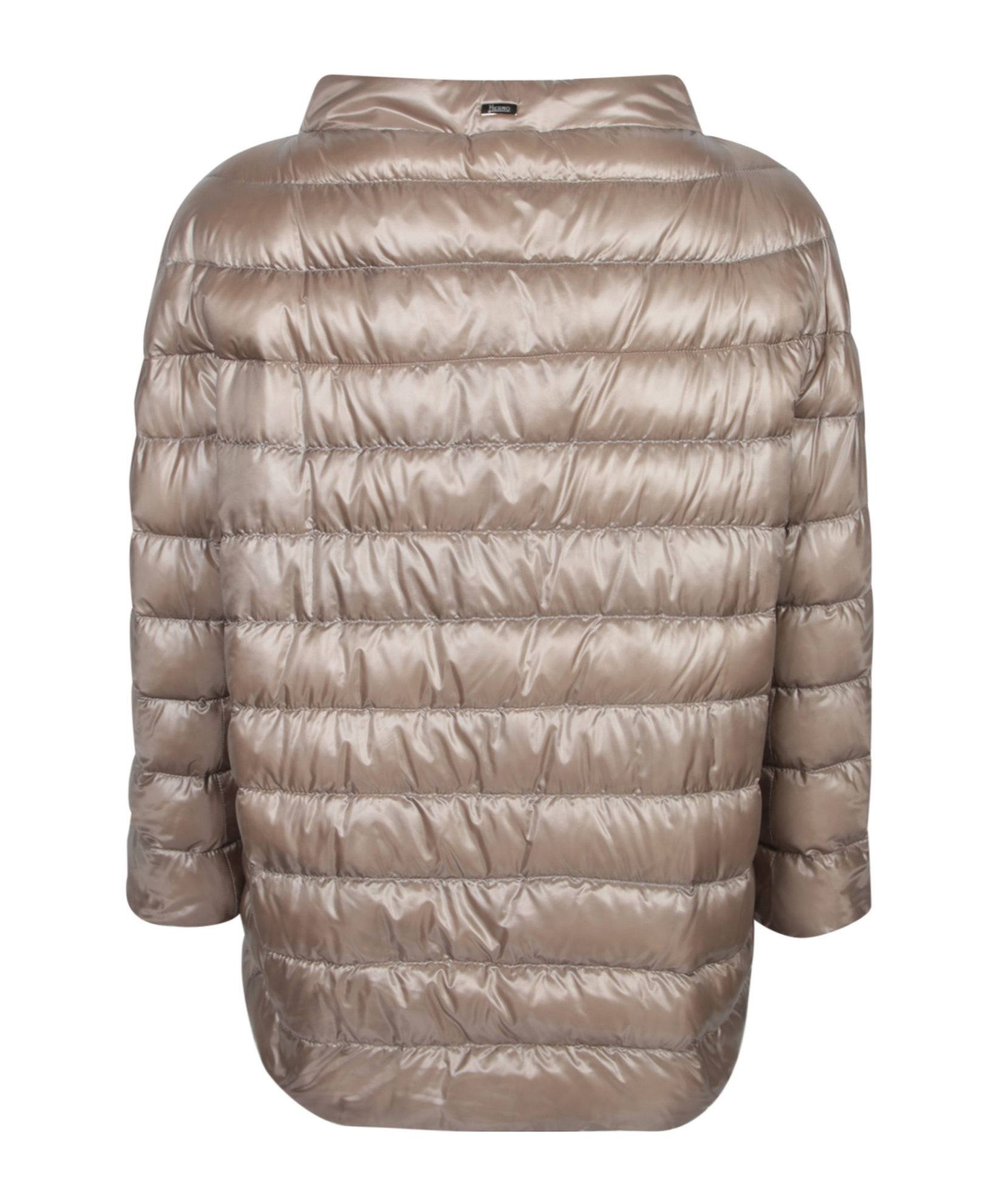 Herno Nylon Down Jacket In Neutral