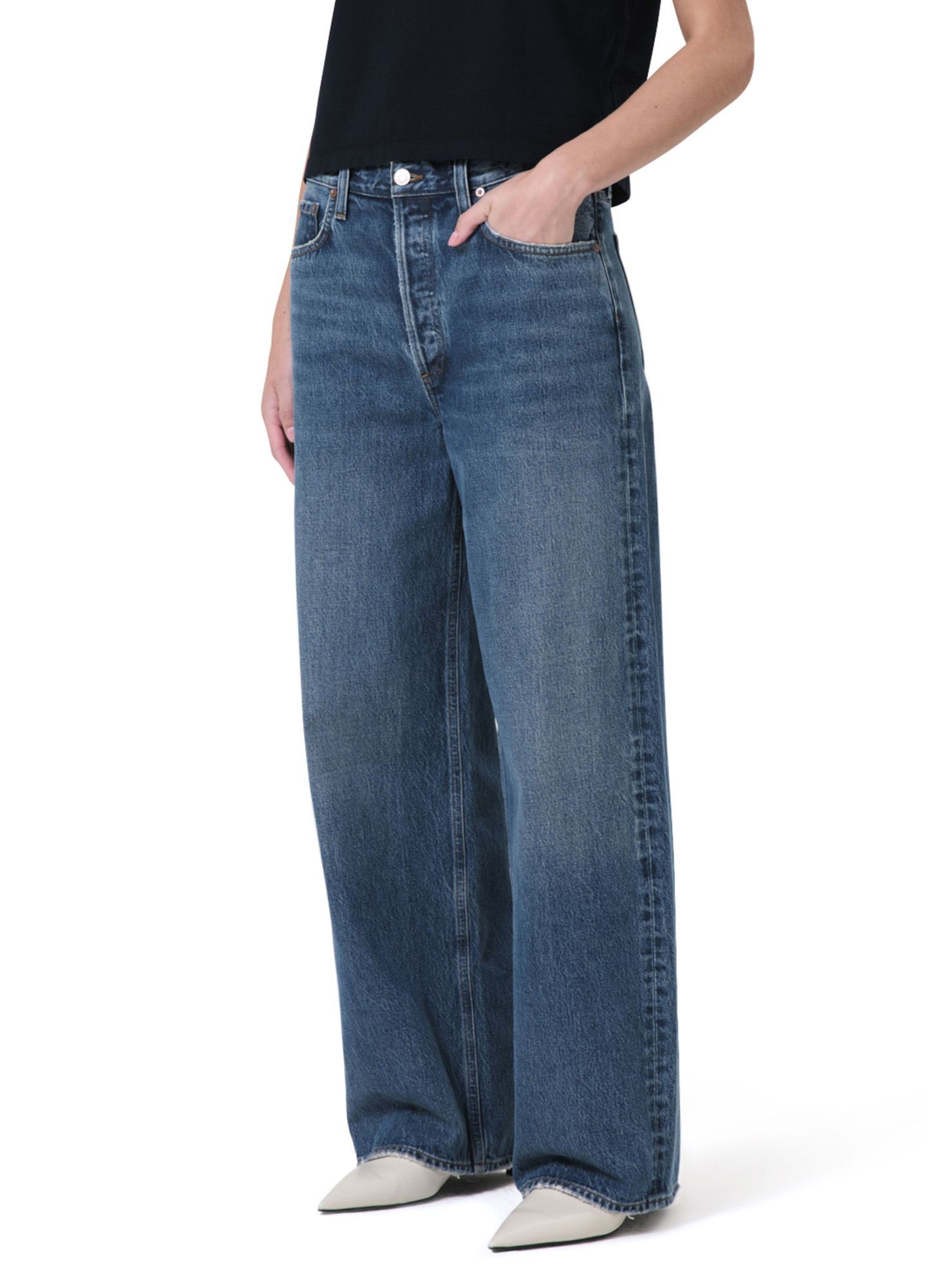Agolde Jeans With Belt Loops