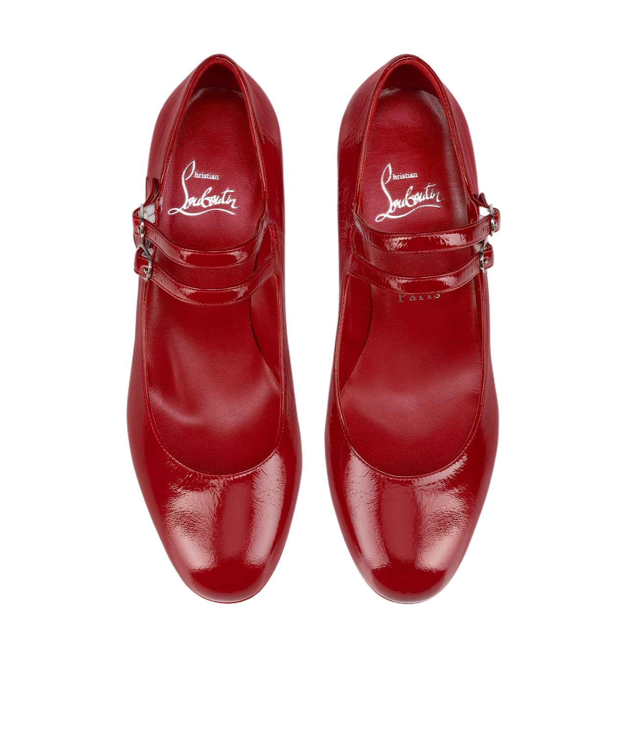 Christian Louboutin Women's Miss Jane 55mm Pumps In Red